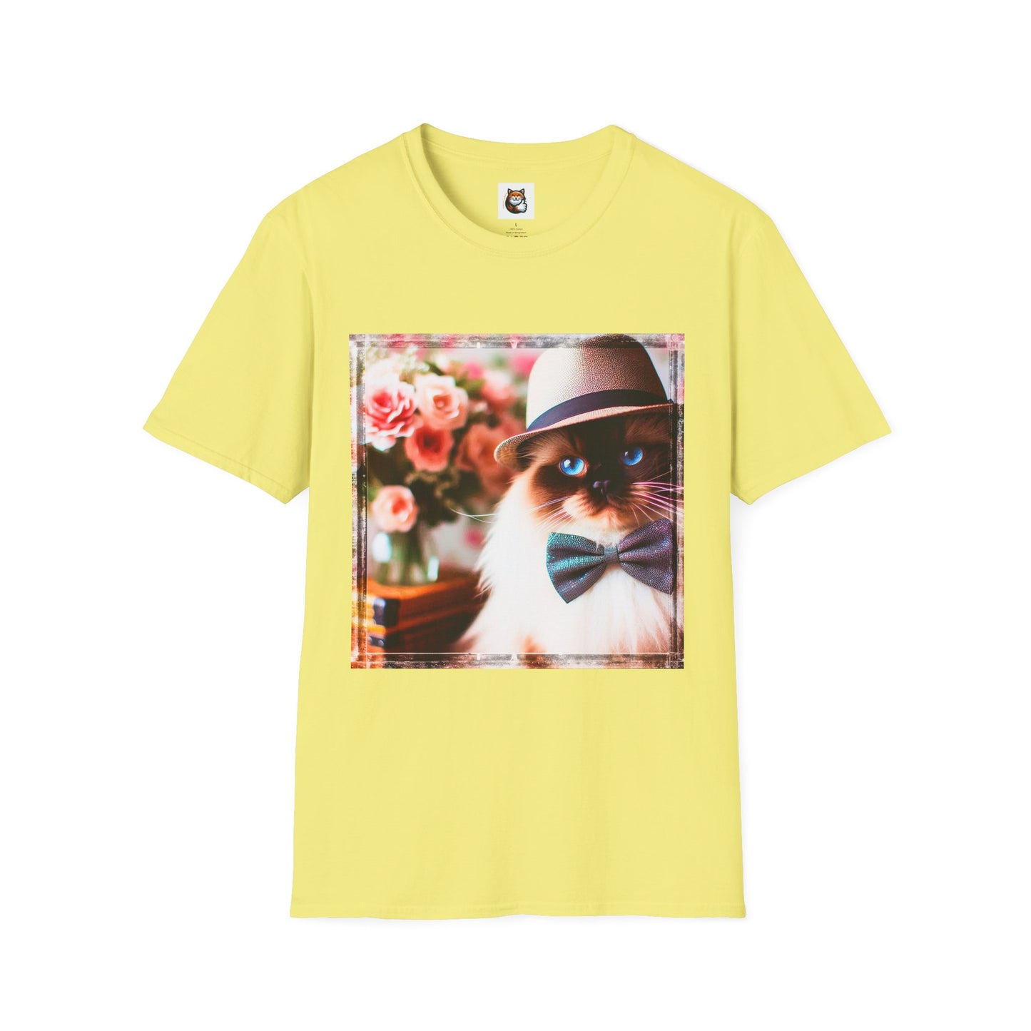 Ragdoll Unisex bow tie and hat T-Shirt