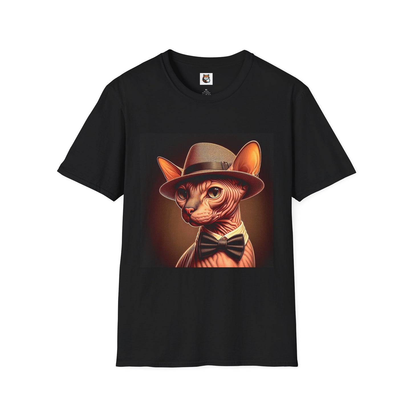Sphynx Cat hairless top hat cutie
