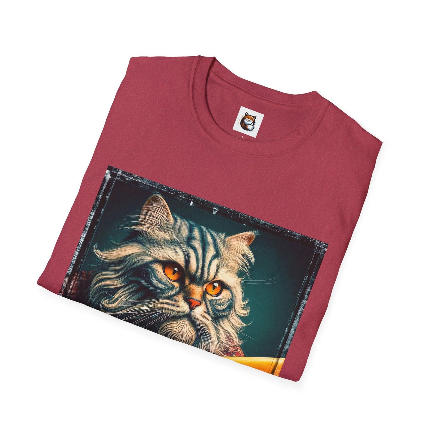 Persian Cat Unisex Softstyle T-Shirt by Printify