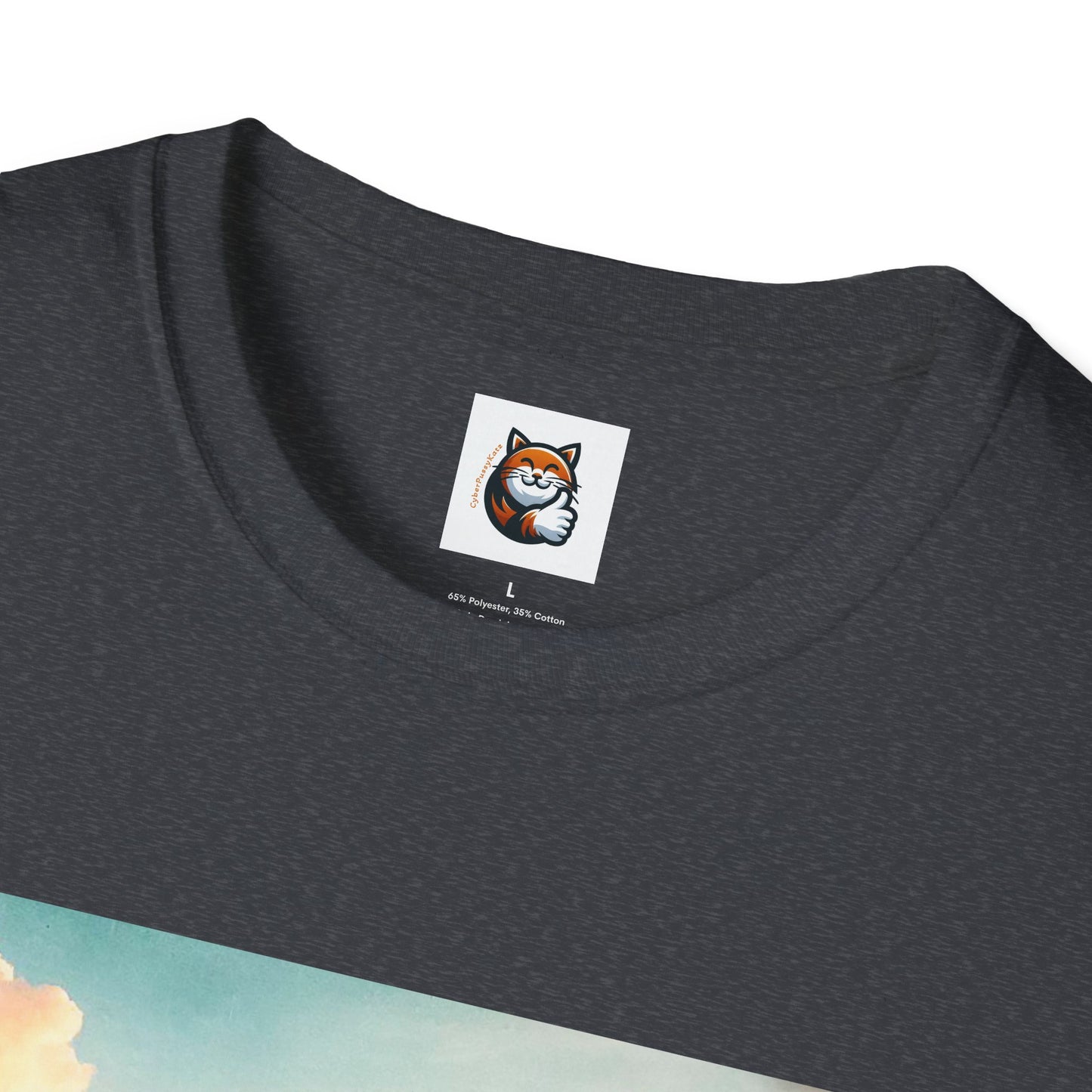 Wacky Norwegian Forest Cat Unisex Softstyle T-Shirt