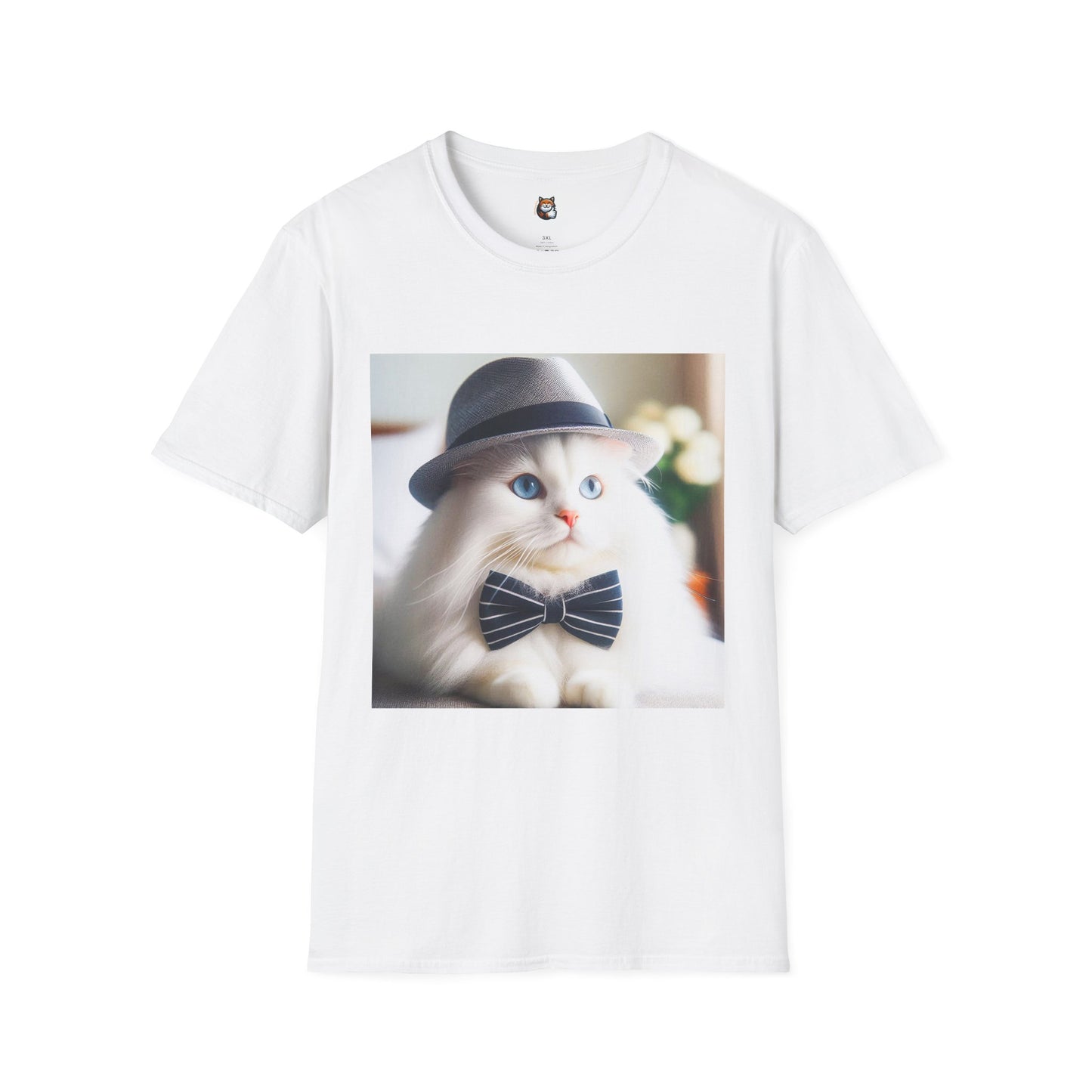 Siberian Cat bow tie cutie shirt