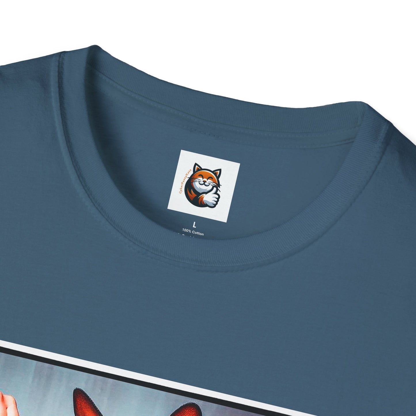 Devon Rex Cat Unisex Softstyle T-Shirt