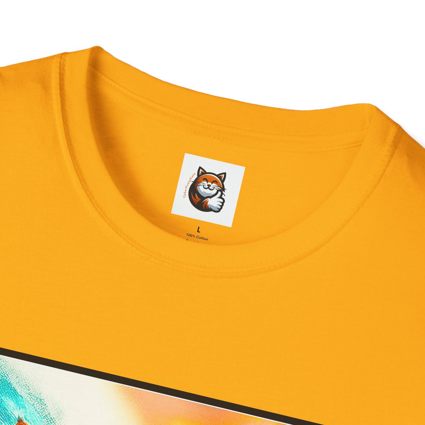 Domestic Cat Unisex Softstyle T-Shirt