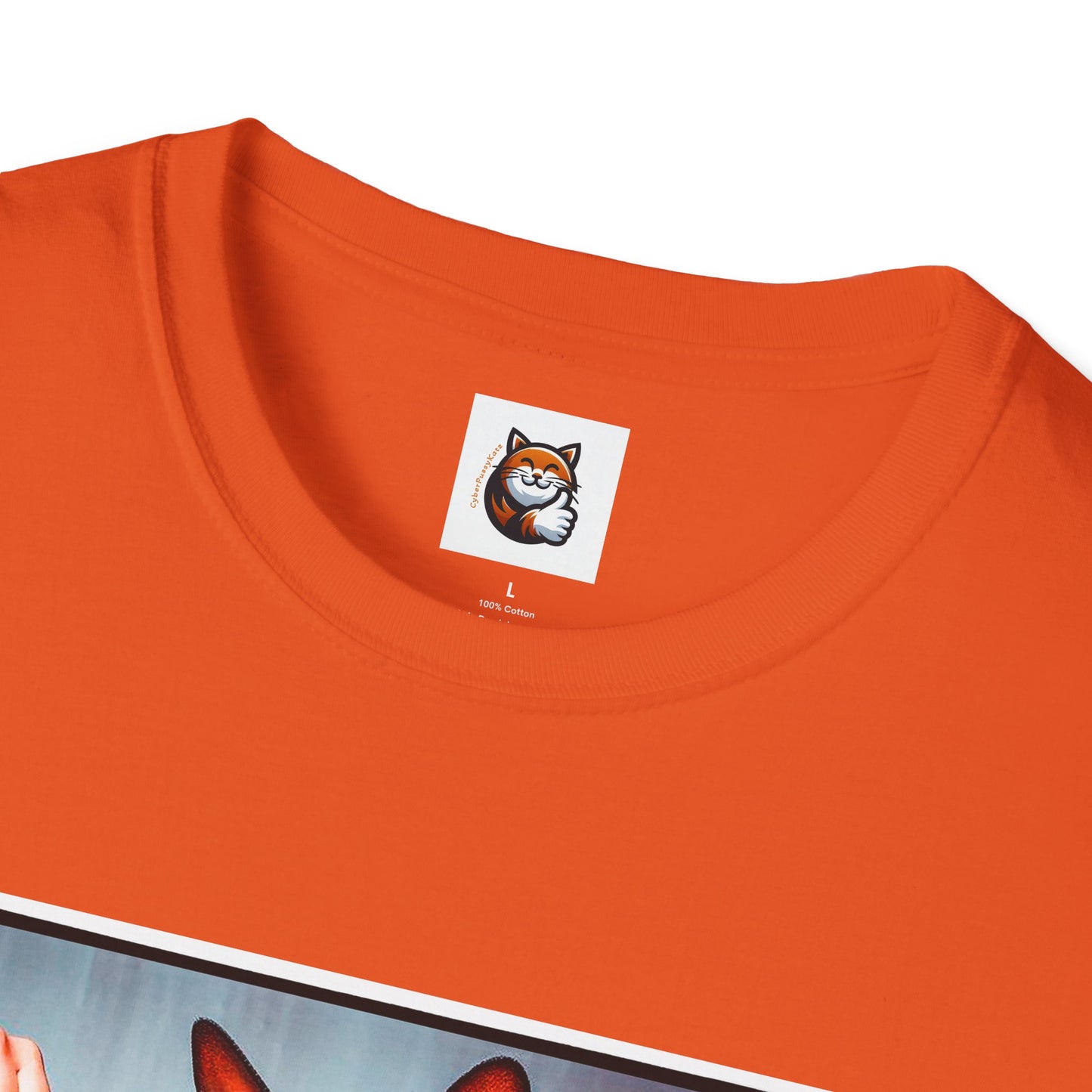 Devon Rex Cat Unisex Softstyle T-Shirt