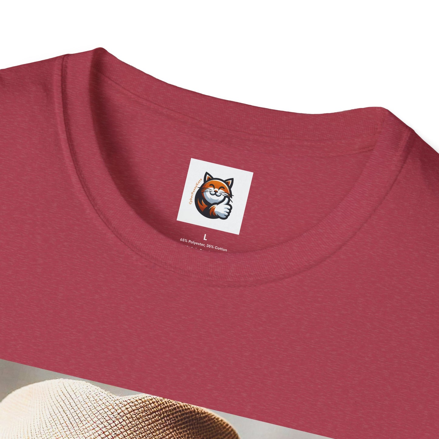 Selkirk Rex Cat T-Shirt top hat and bow tie