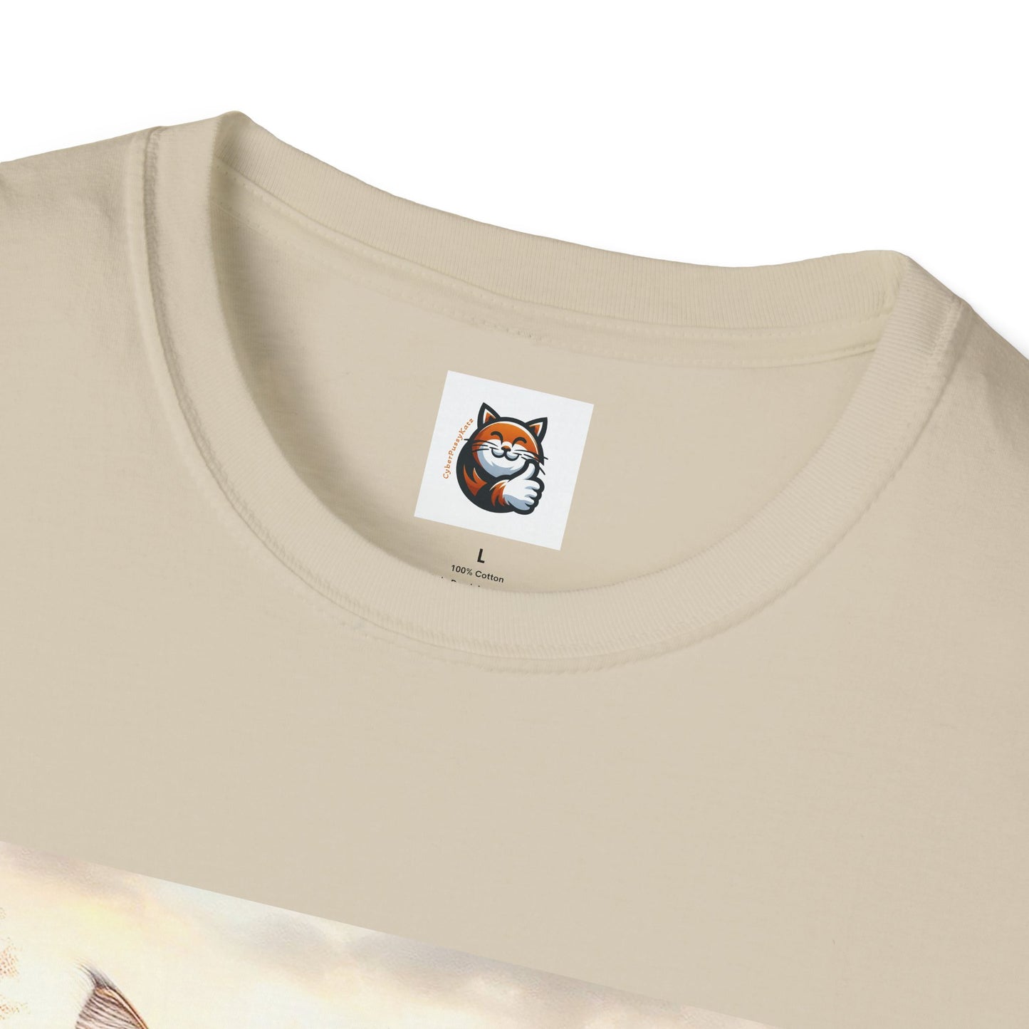 Wacky Norwegian Forest Cat Unisex Softstyle T-Shirt