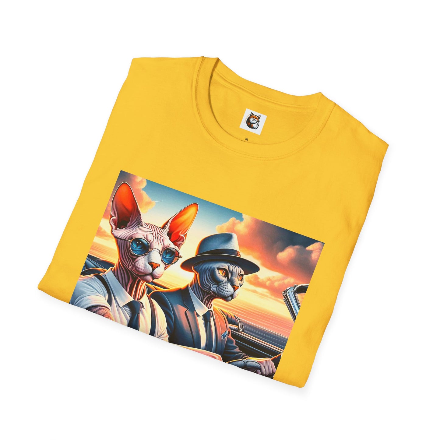 Wacky Sphynx Cat friends driving