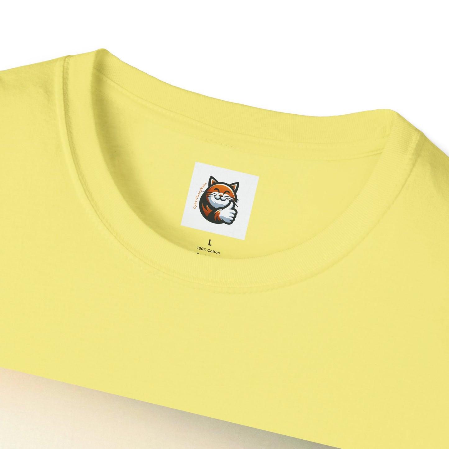 Wacky Persian Cat Unisex Softstyle T-Shirt