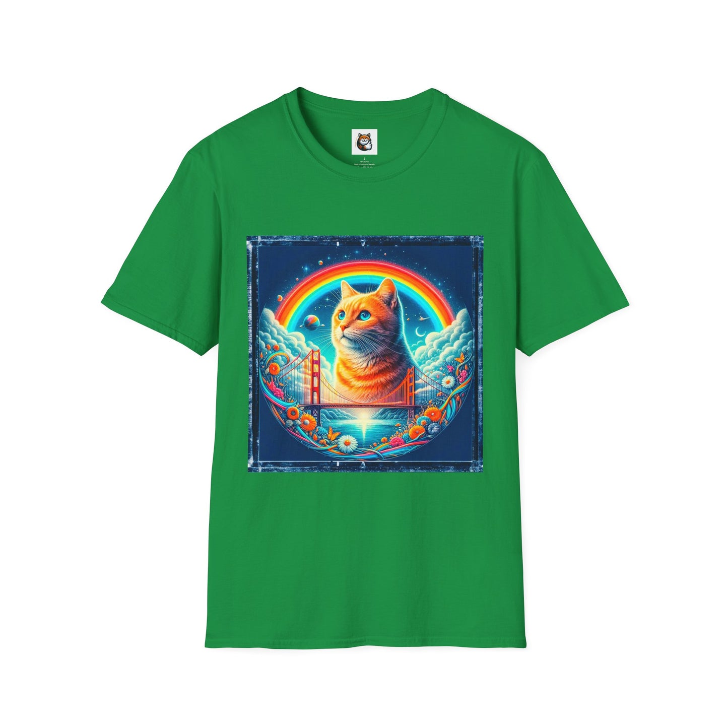 Domestic Cat Unisex Softstyle T-Shirt