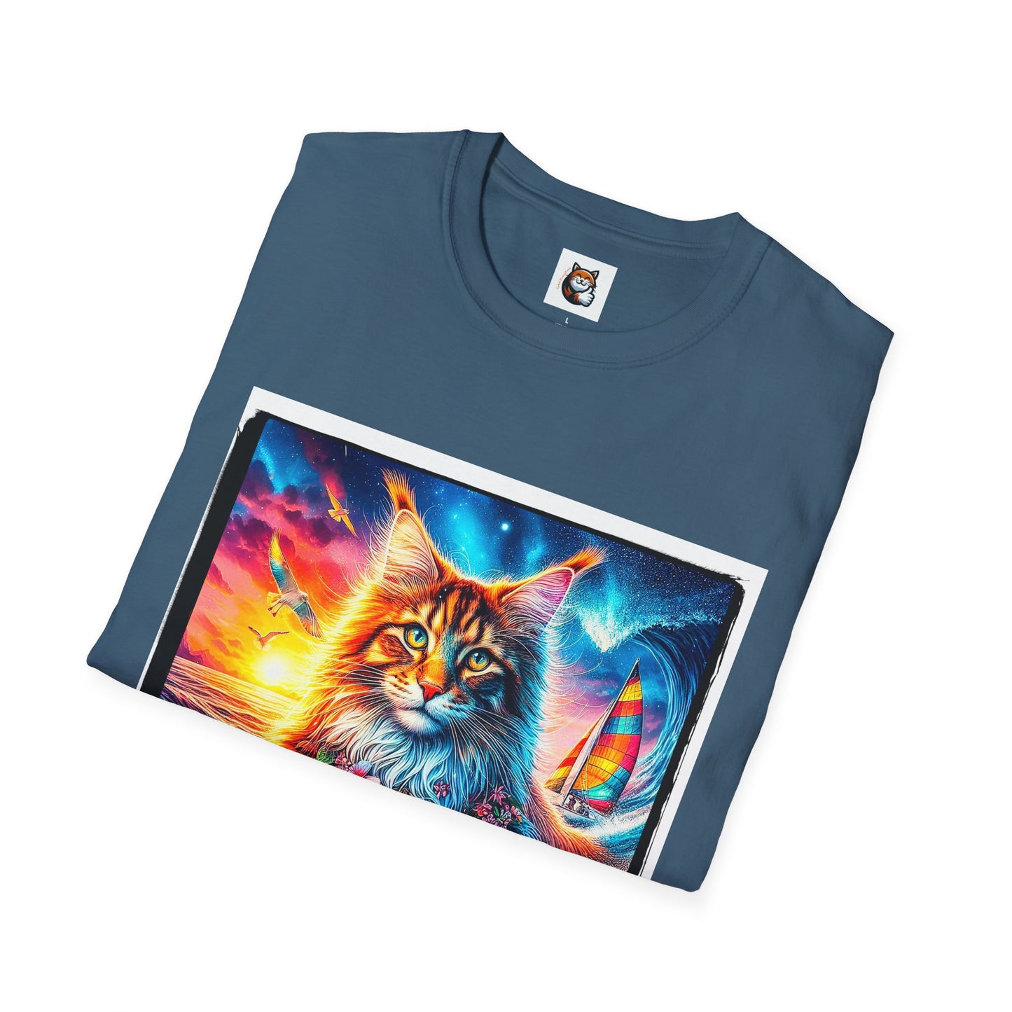 Maine Coon Unisex Softstyle T-Shirt