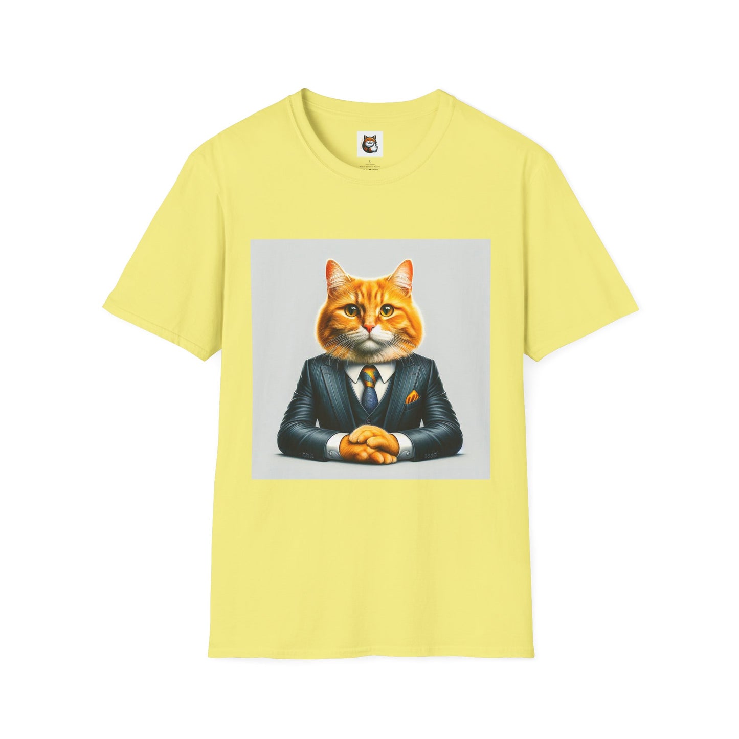 Domestic Cat Unisex Softstyle T-Shirt