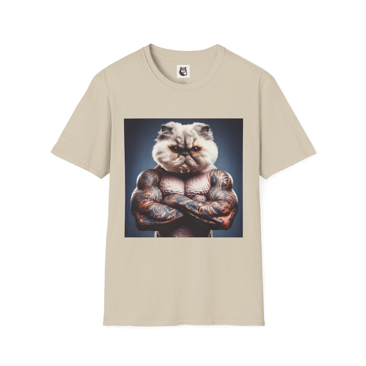 Selkirk Rex Cat T-Shirt - gym day