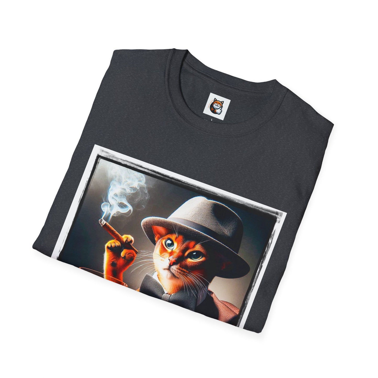 Abyssinian cigar smoking Softstyle T-Shirt