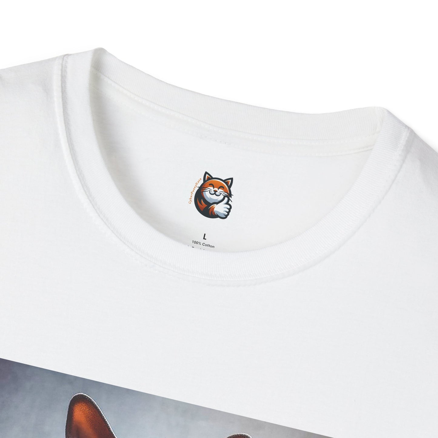 Devon Rex Cat Unisex Softstyle T-Shirt