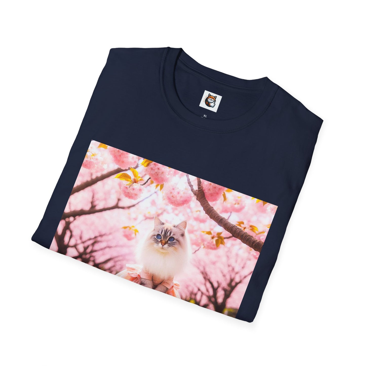 Siberian Cat pink dress shirt