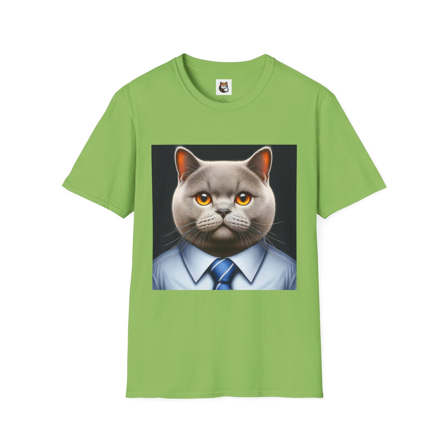British Shorthair Unisex Softstyle T-Shirt