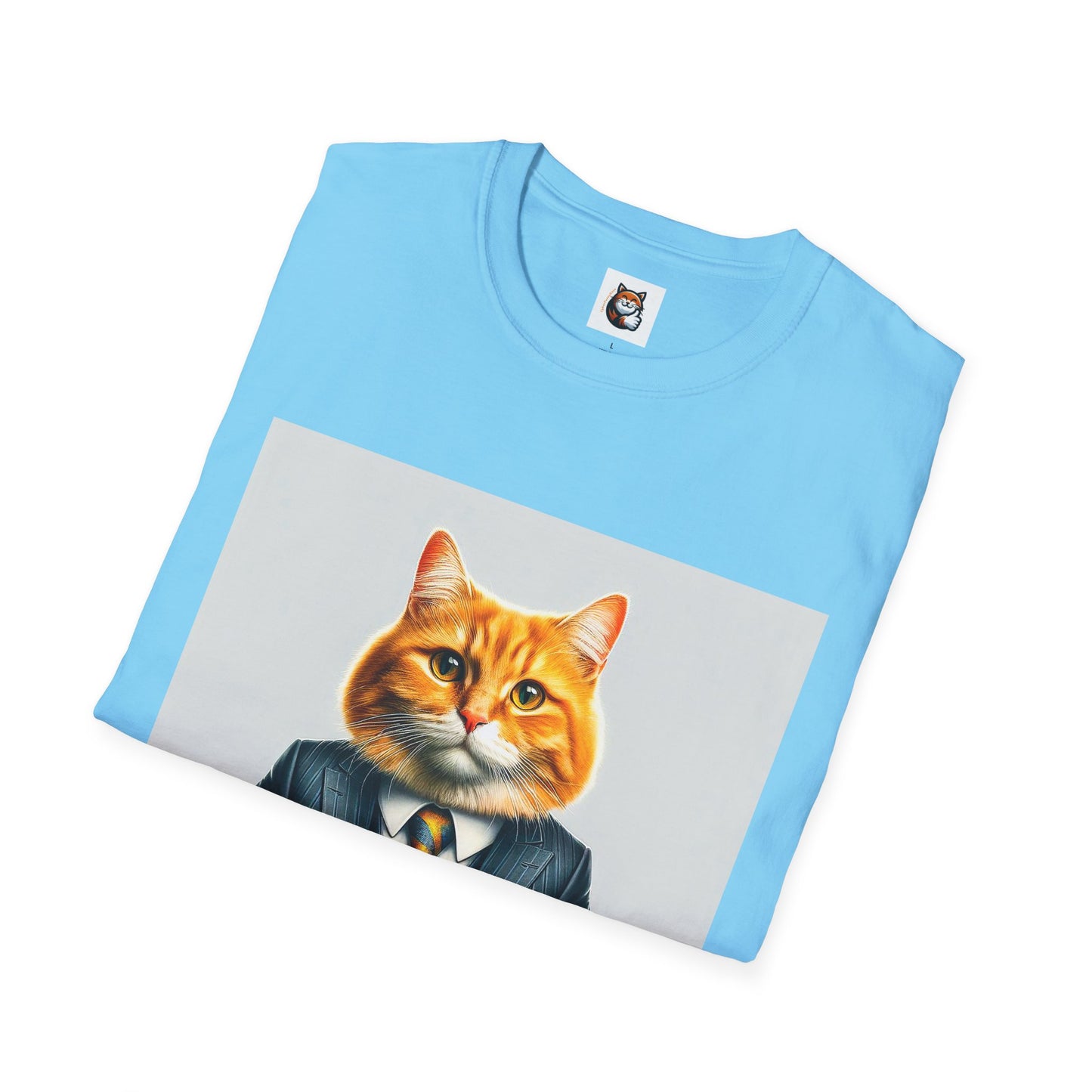 Domestic Cat Unisex Softstyle T-Shirt