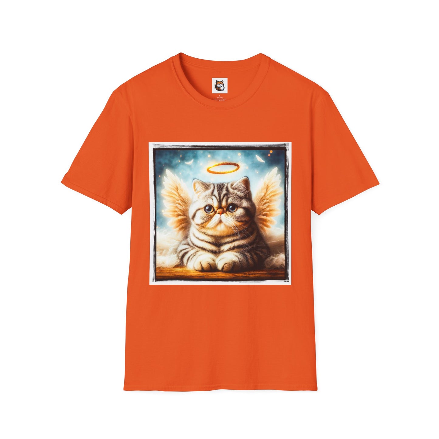 Exotic Shorthair Cat Unisex Softstyle T-Shirt