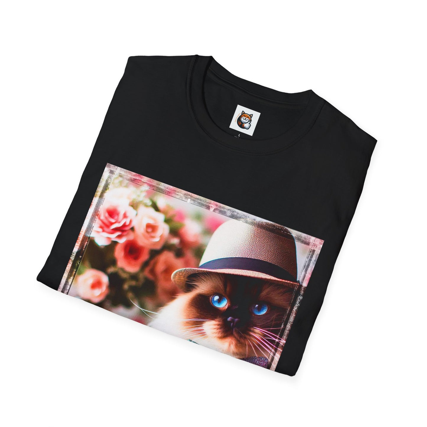 Ragdoll Unisex bow tie and hat T-Shirt