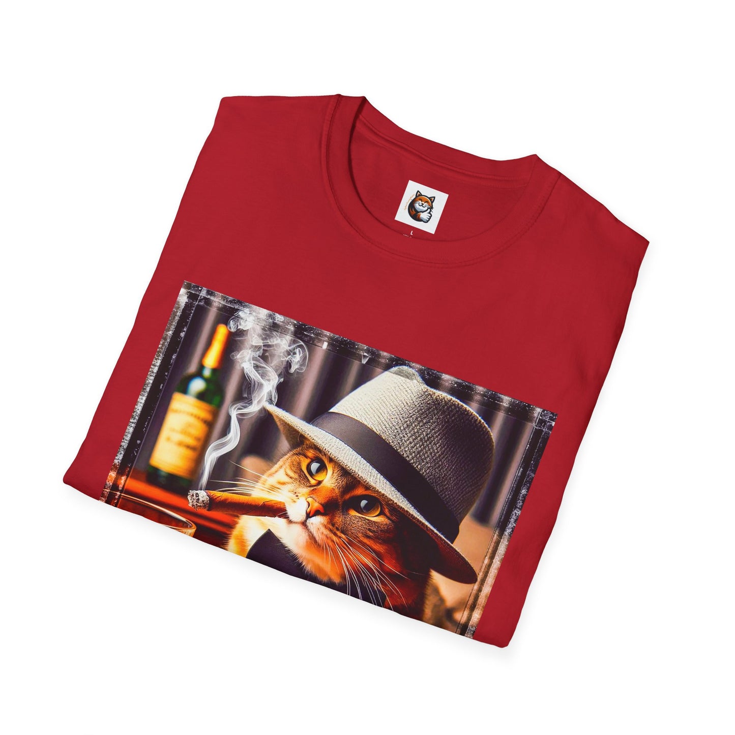 Domestic Cat Unisex Softstyle T-Shirt