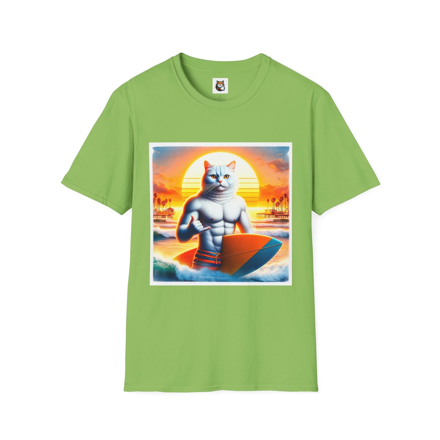 Domestic Cat Unisex Softstyle T-Shirt