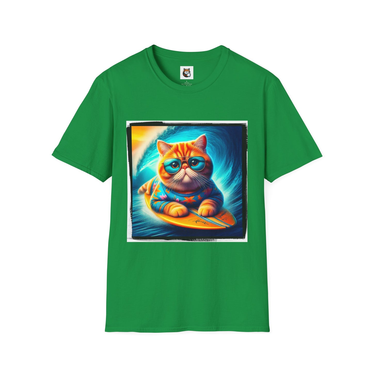 Exotic Shorthair Cat Unisex Softstyle T-Shirt