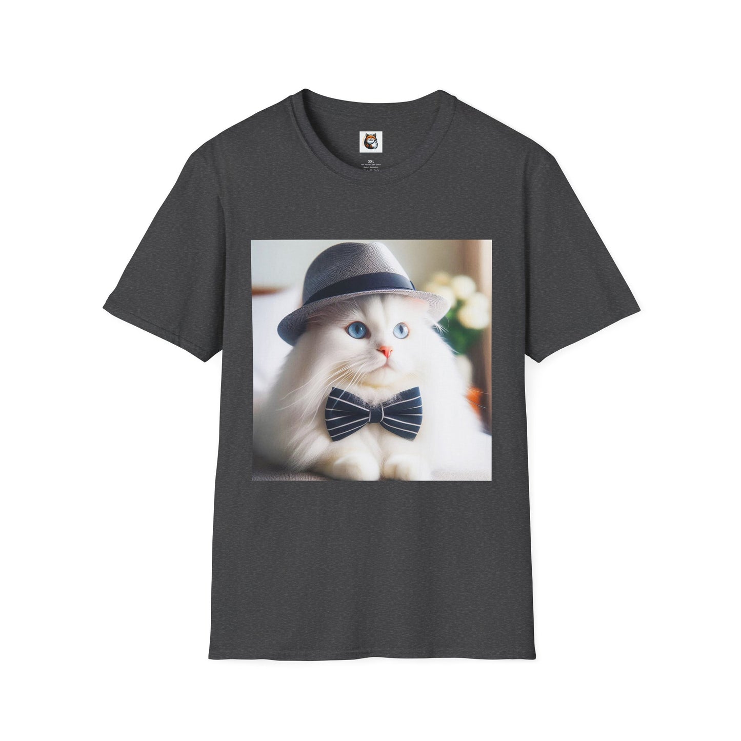 Siberian Cat bow tie cutie shirt