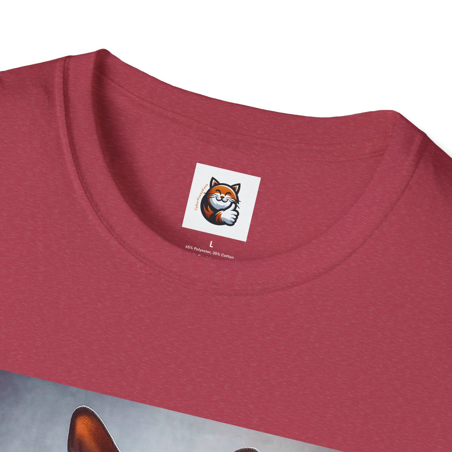 Devon Rex Cat Unisex Softstyle T-Shirt