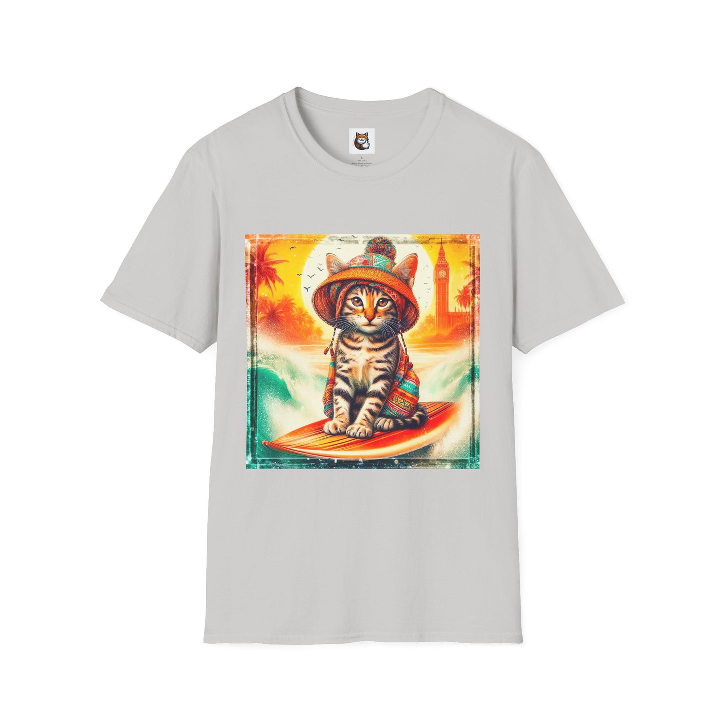 Domestic Cat Unisex Softstyle T-Shirt