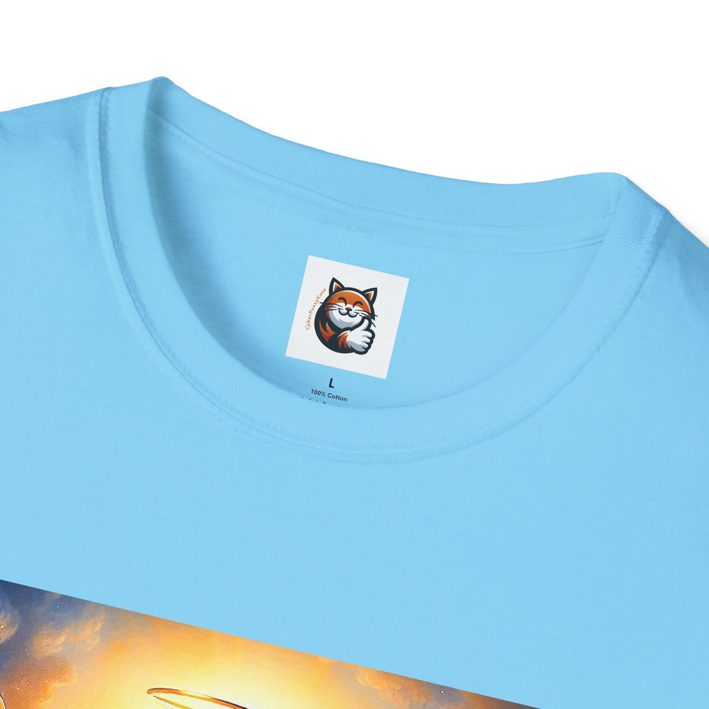 Scottish Fold Cat golden Angel T-Shirt