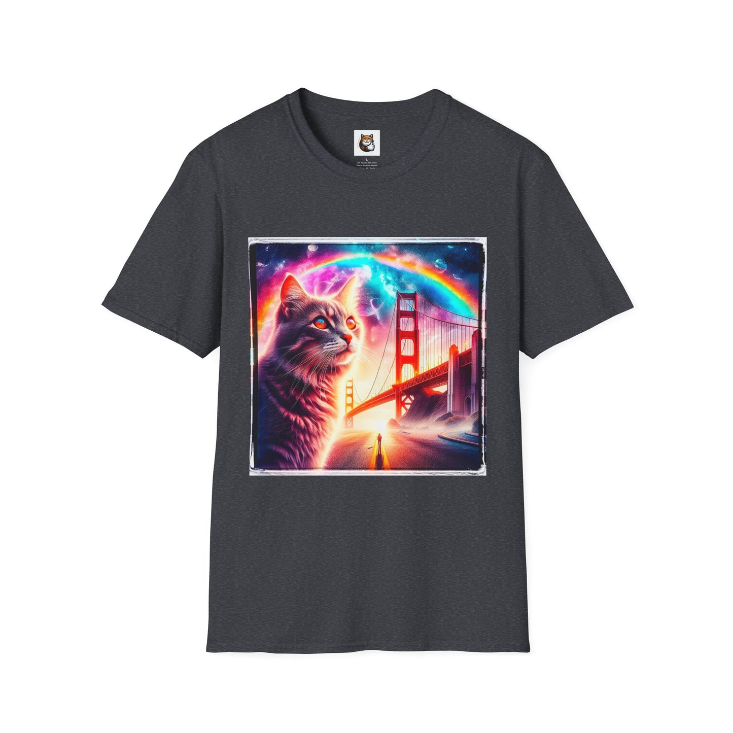 Domestic Cat Unisex Softstyle T-Shirt