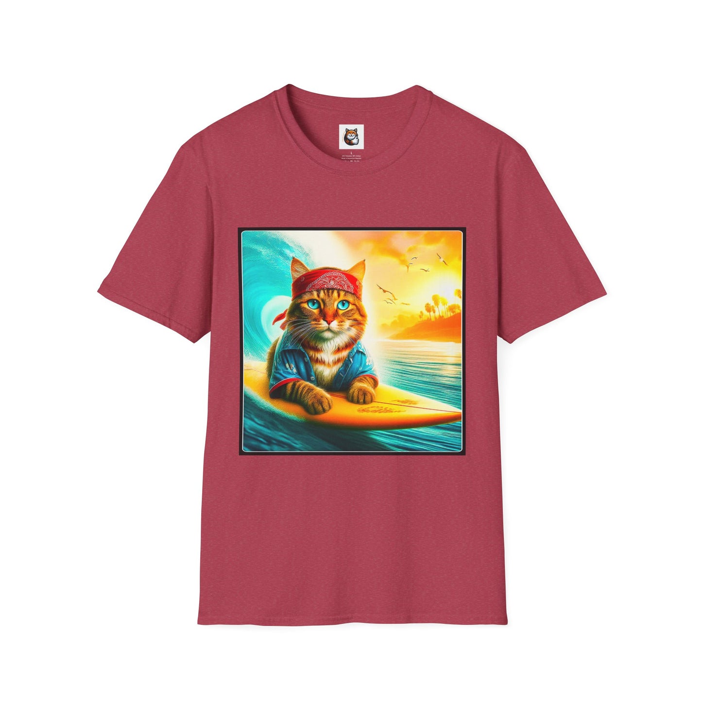 Domestic Cat Unisex Softstyle T-Shirt