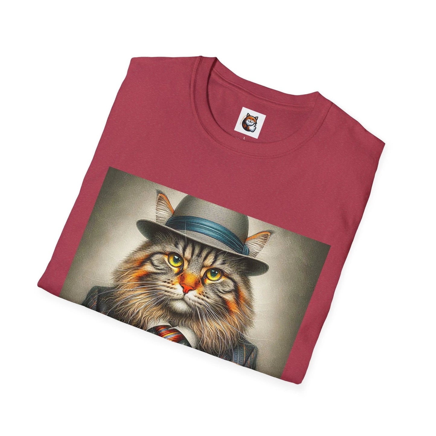 Maine Coon Unisex Softstyle T-Shirt by Printify