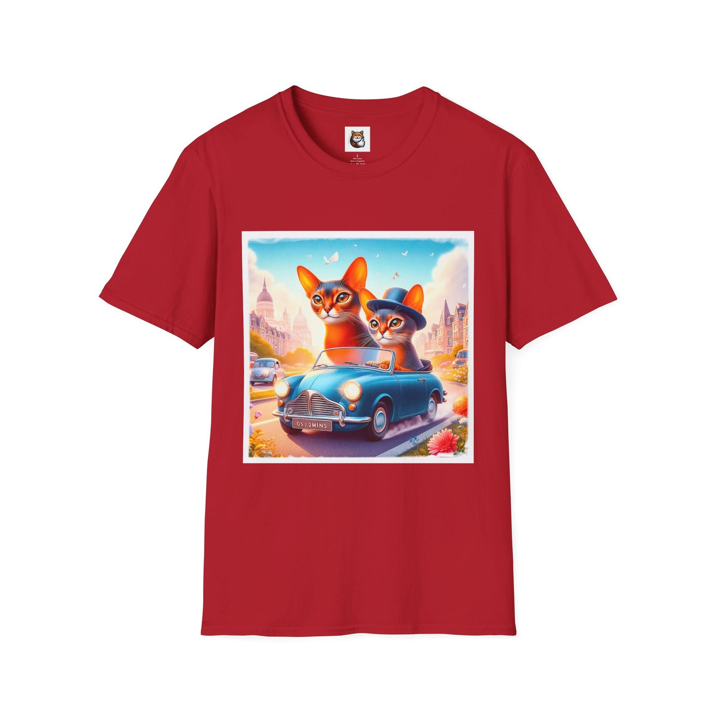Wacky tiny car Unisex Softstyle T-Shirt