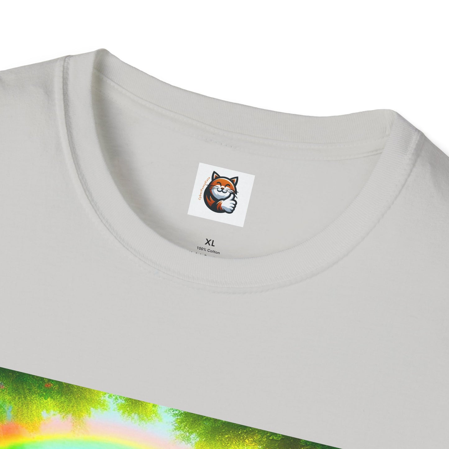 Siberian Cat pretty garden shirt