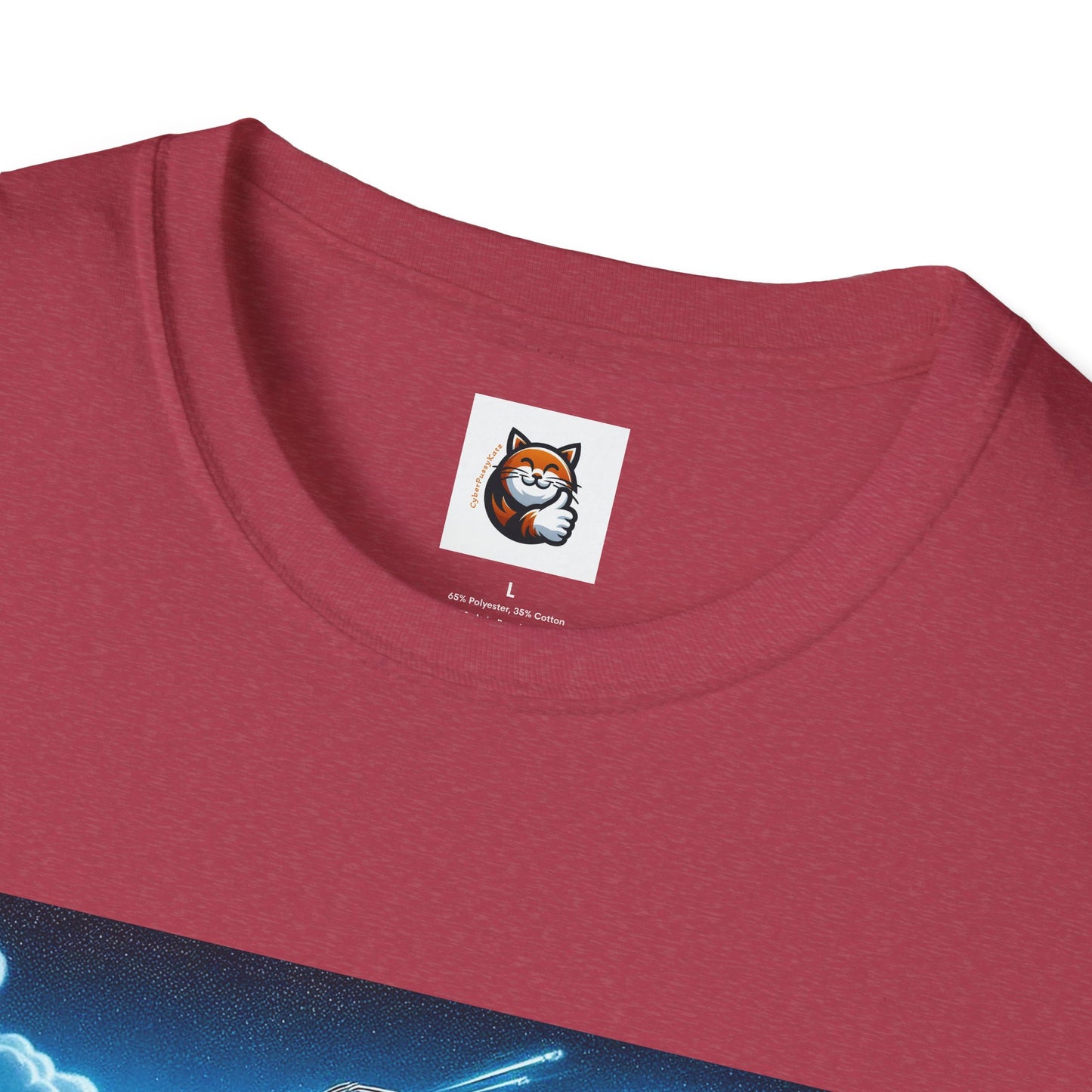 Russian Blue Cat pretty night T-Shirt