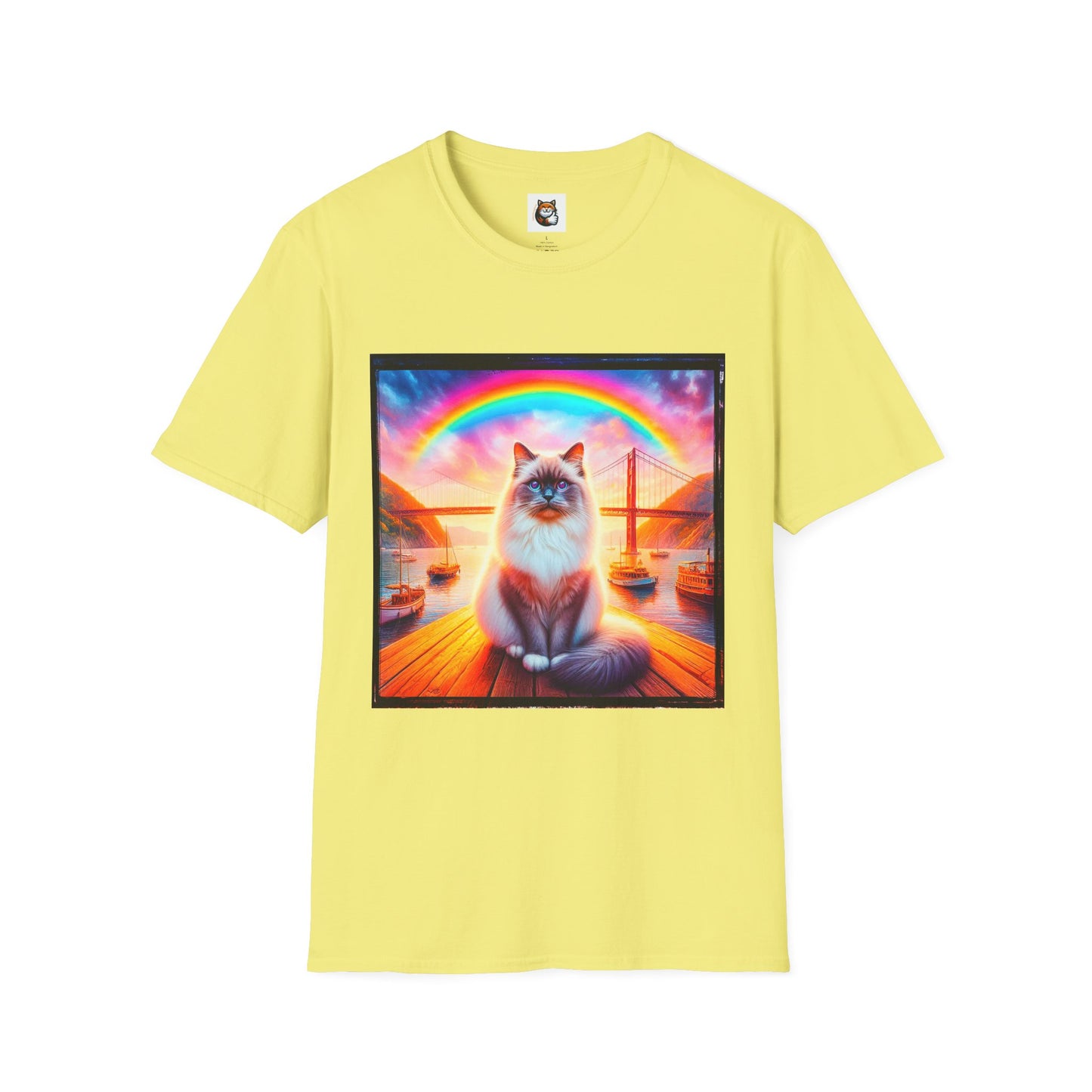 Birman rainbow bridge Softstyle T-Shirt