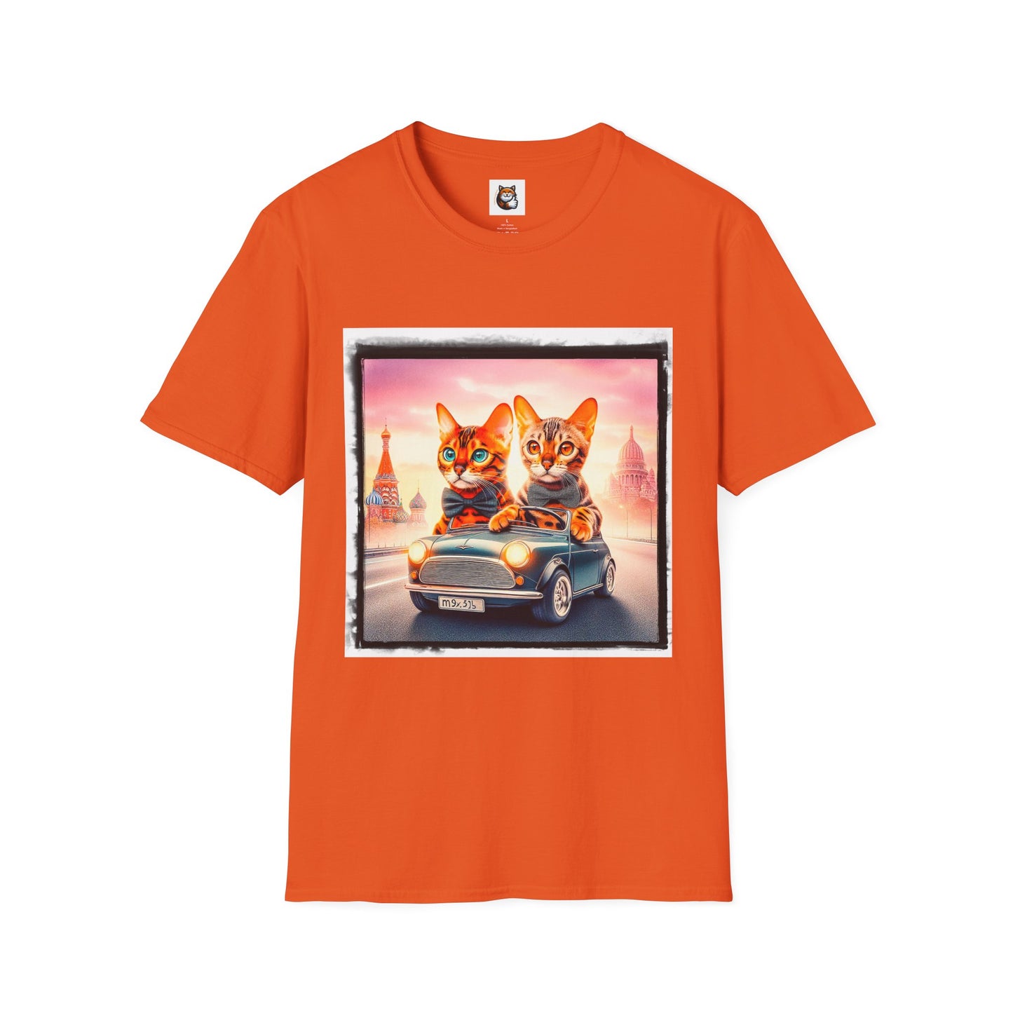 Wacky Bengal Unisex Softstyle T-Shirt