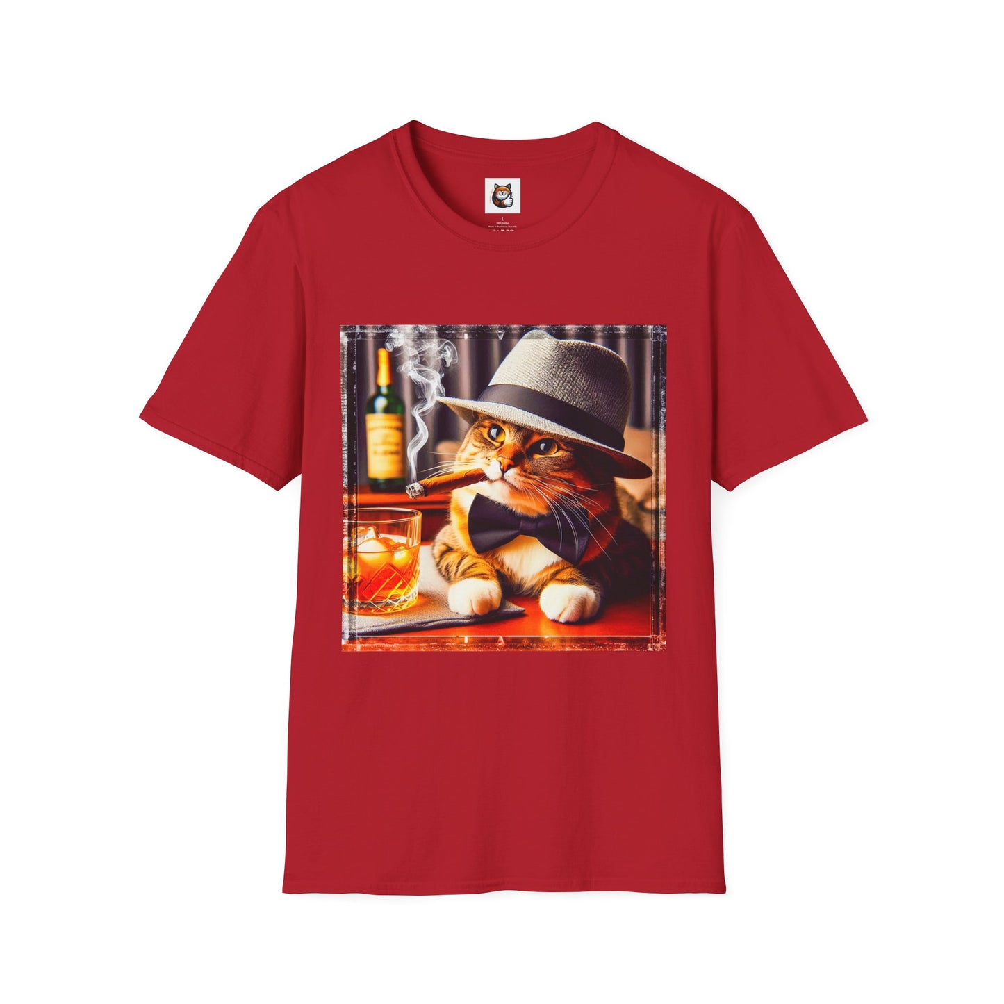 Domestic Cat Unisex Softstyle T-Shirt