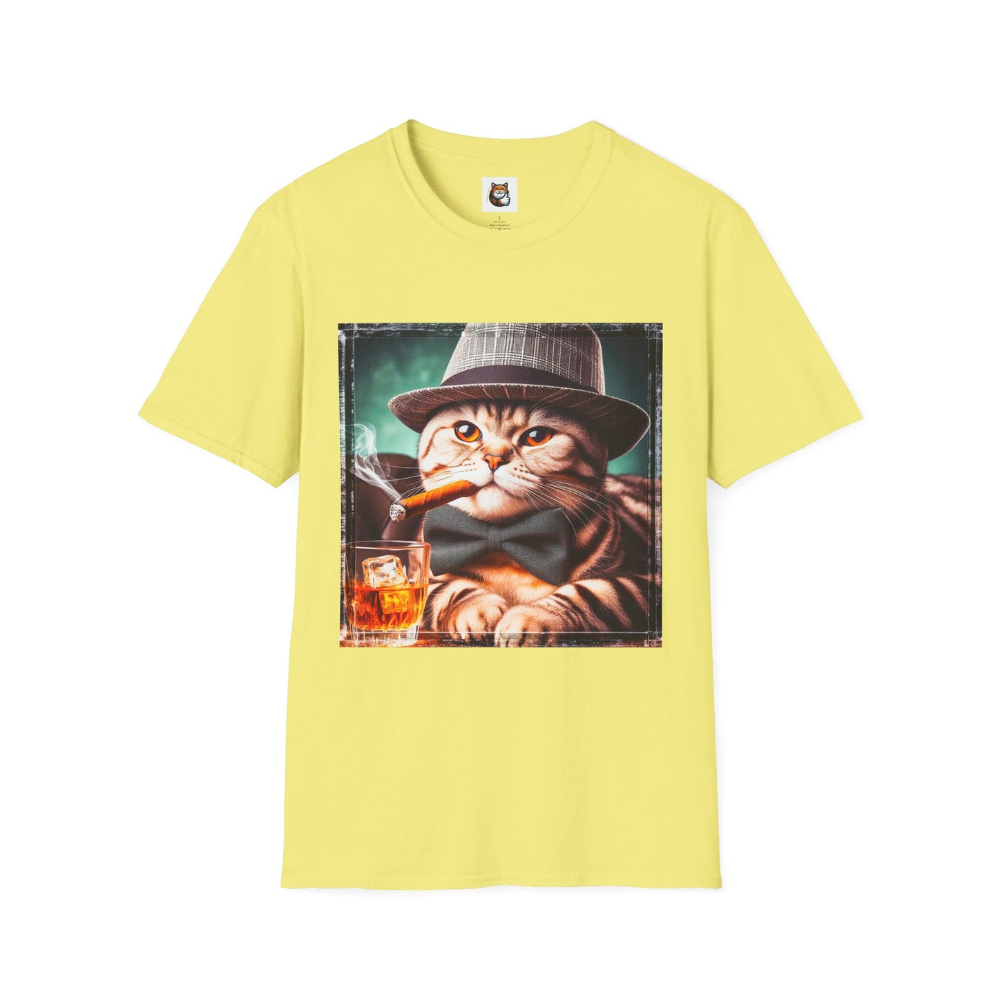 American Shorthair cigars Softstyle T-Shirt