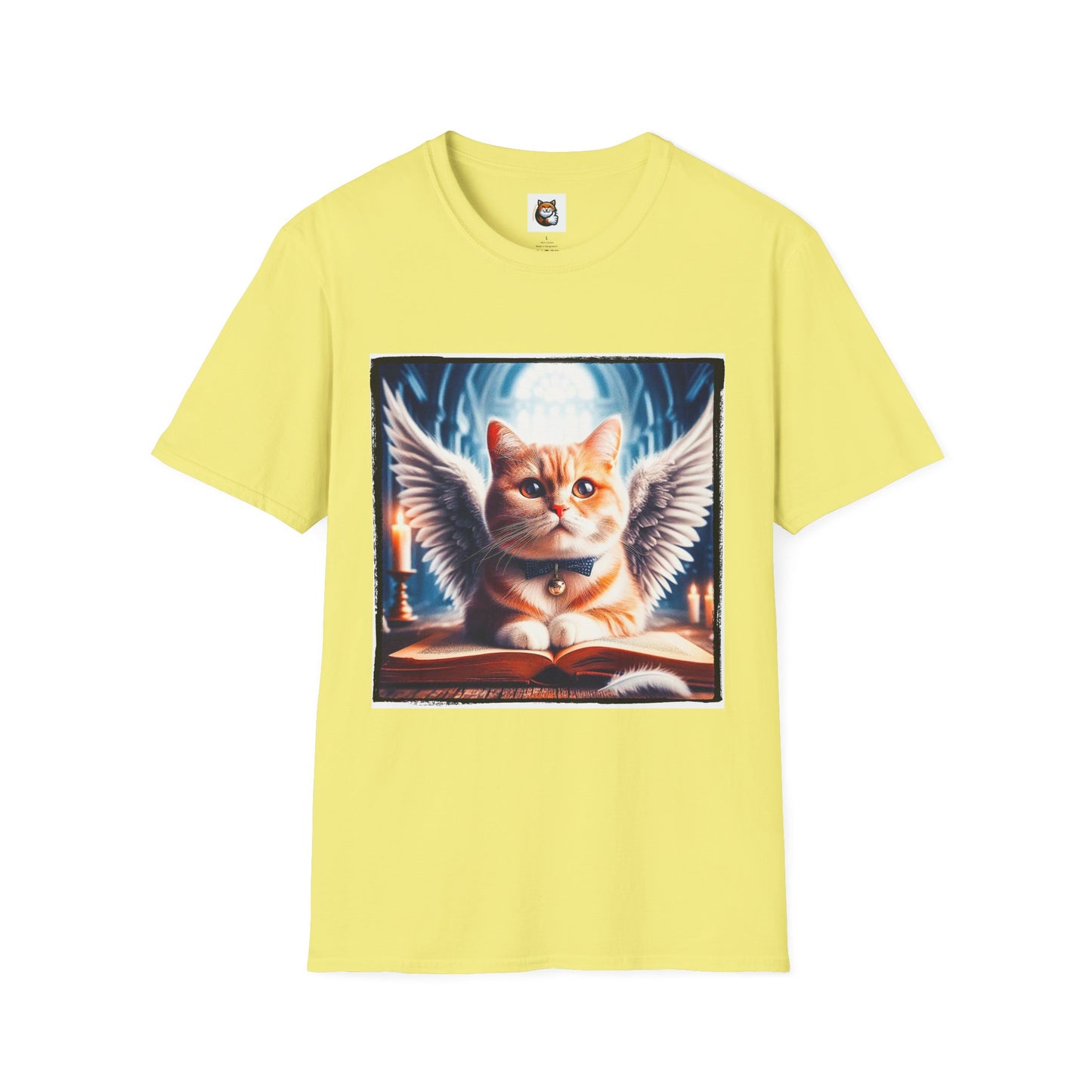 Domestic Cat Angel and clouds T-Shirt