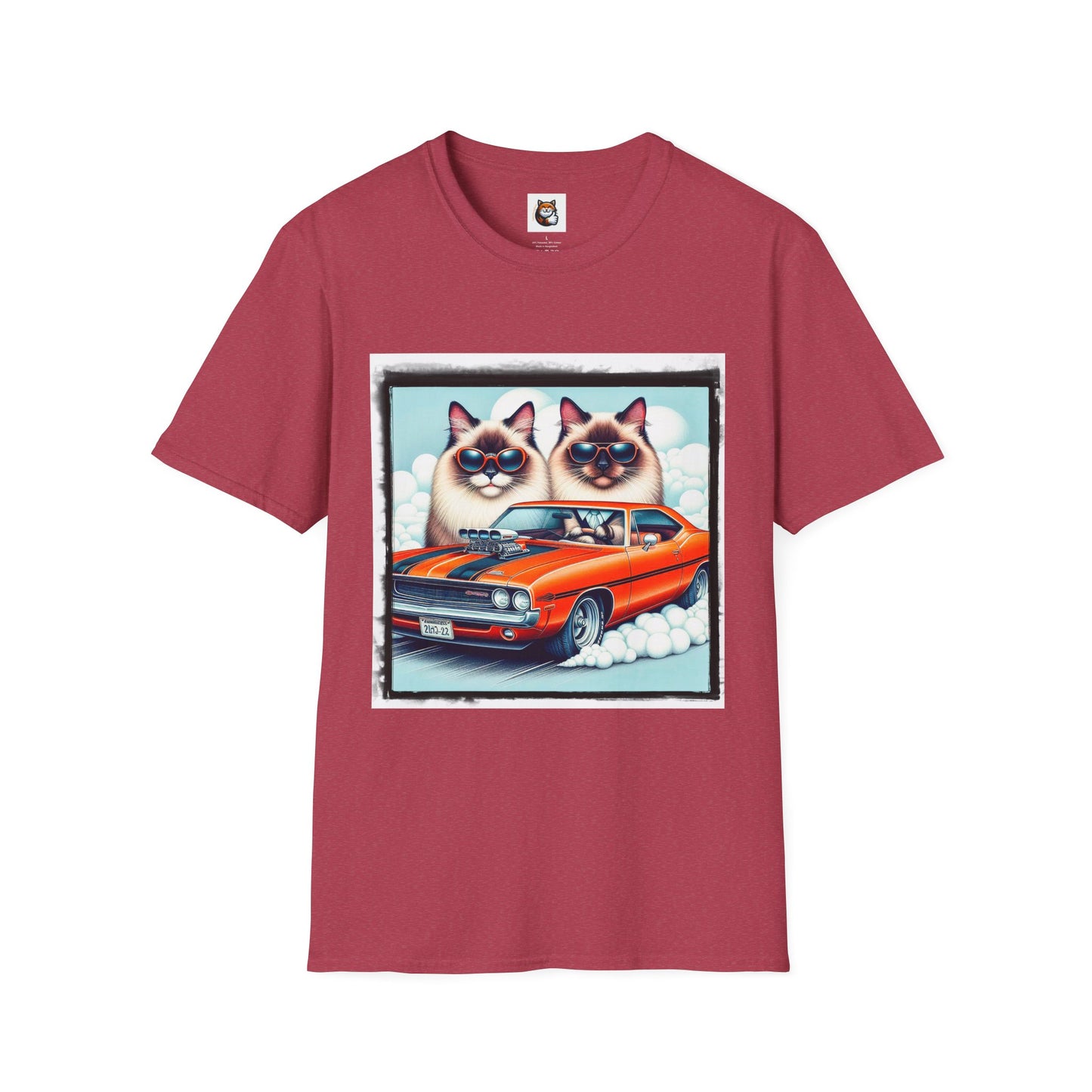 Wacky Birman Unisex Softstyle T-Shirt