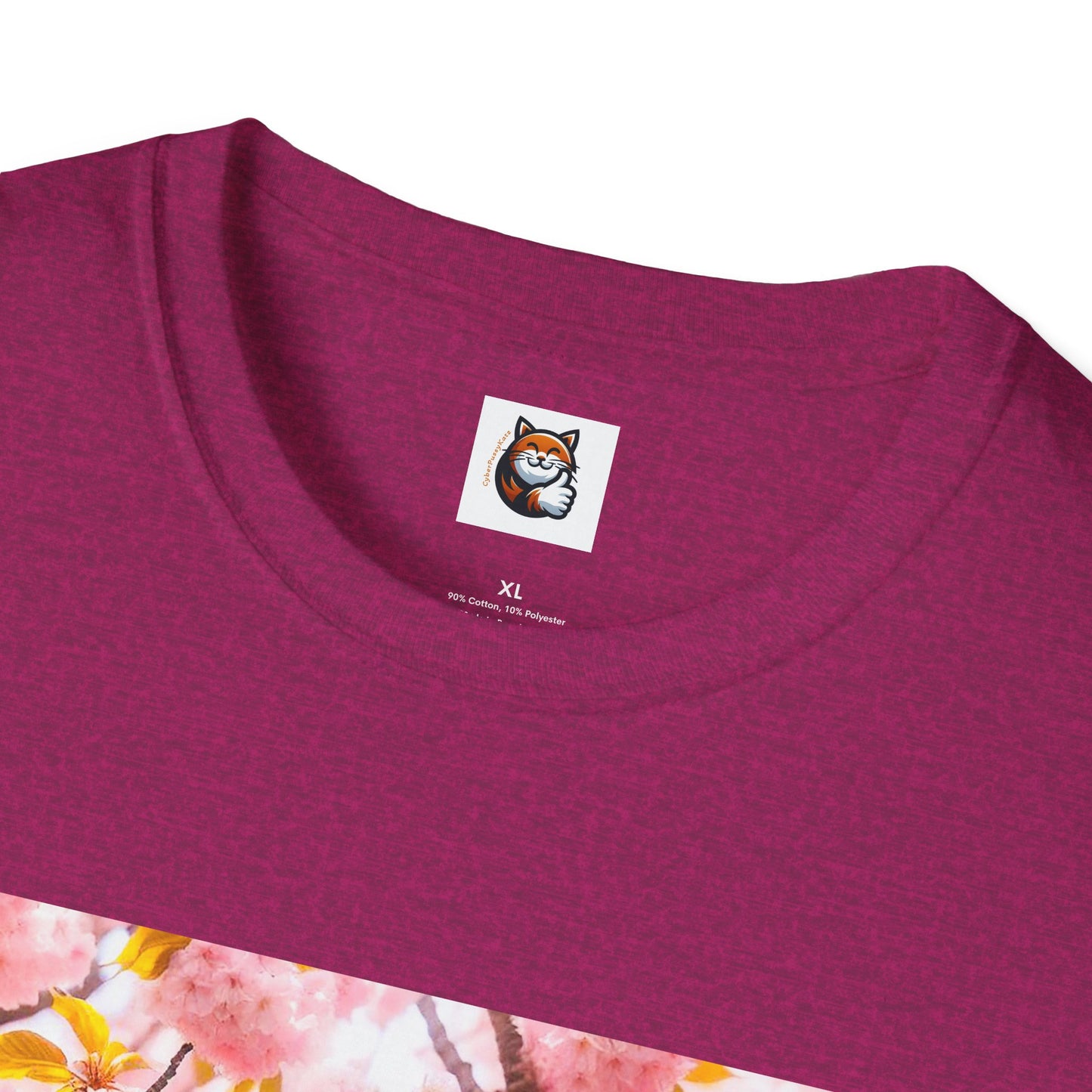 Siberian Cat pink dress shirt