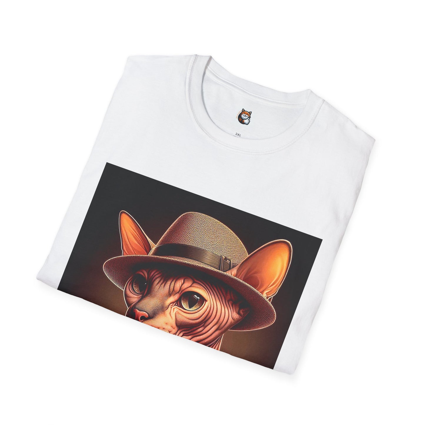 Sphynx Cat hairless top hat cutie