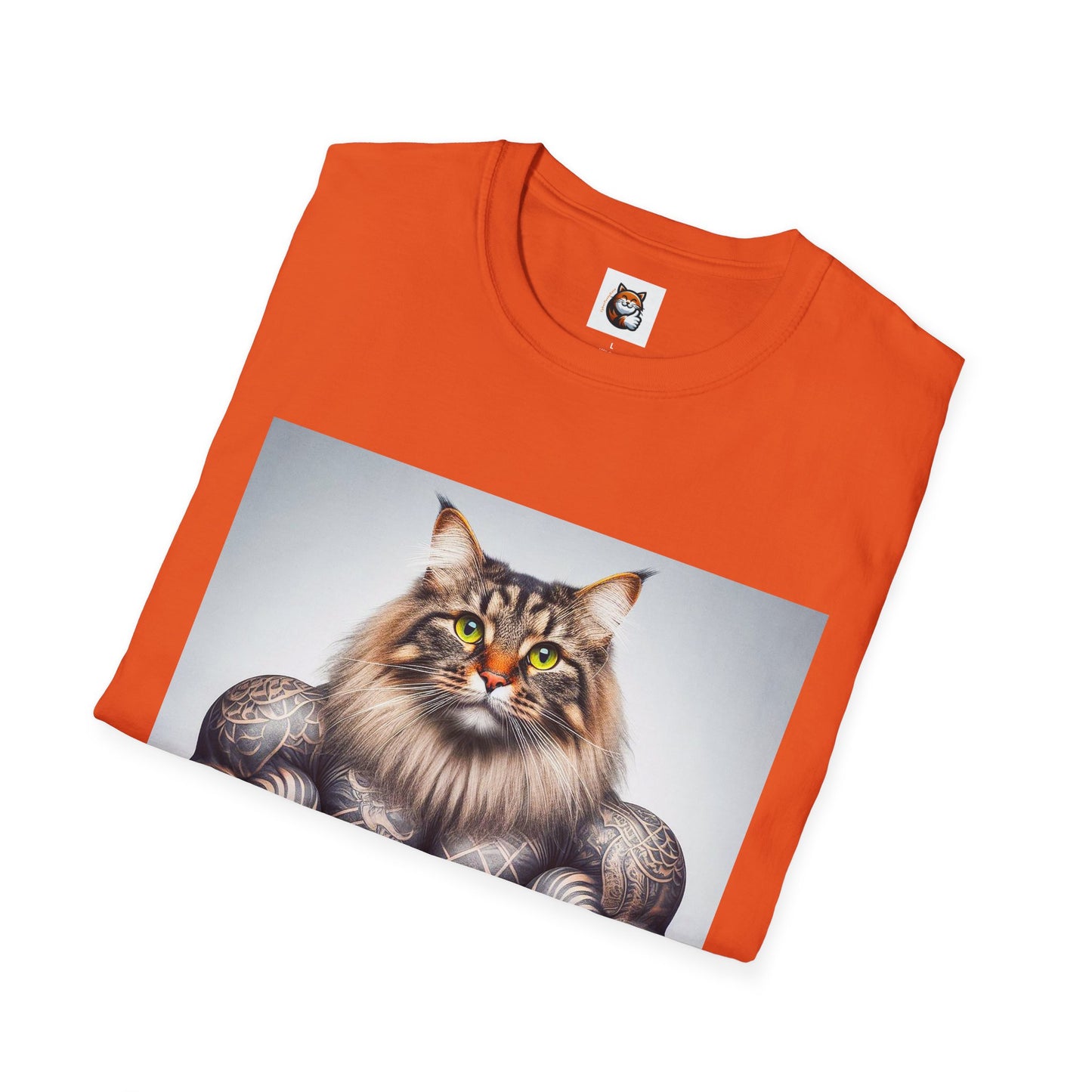 Norwegian Forest Cat Unisex Softstyle T-Shirt