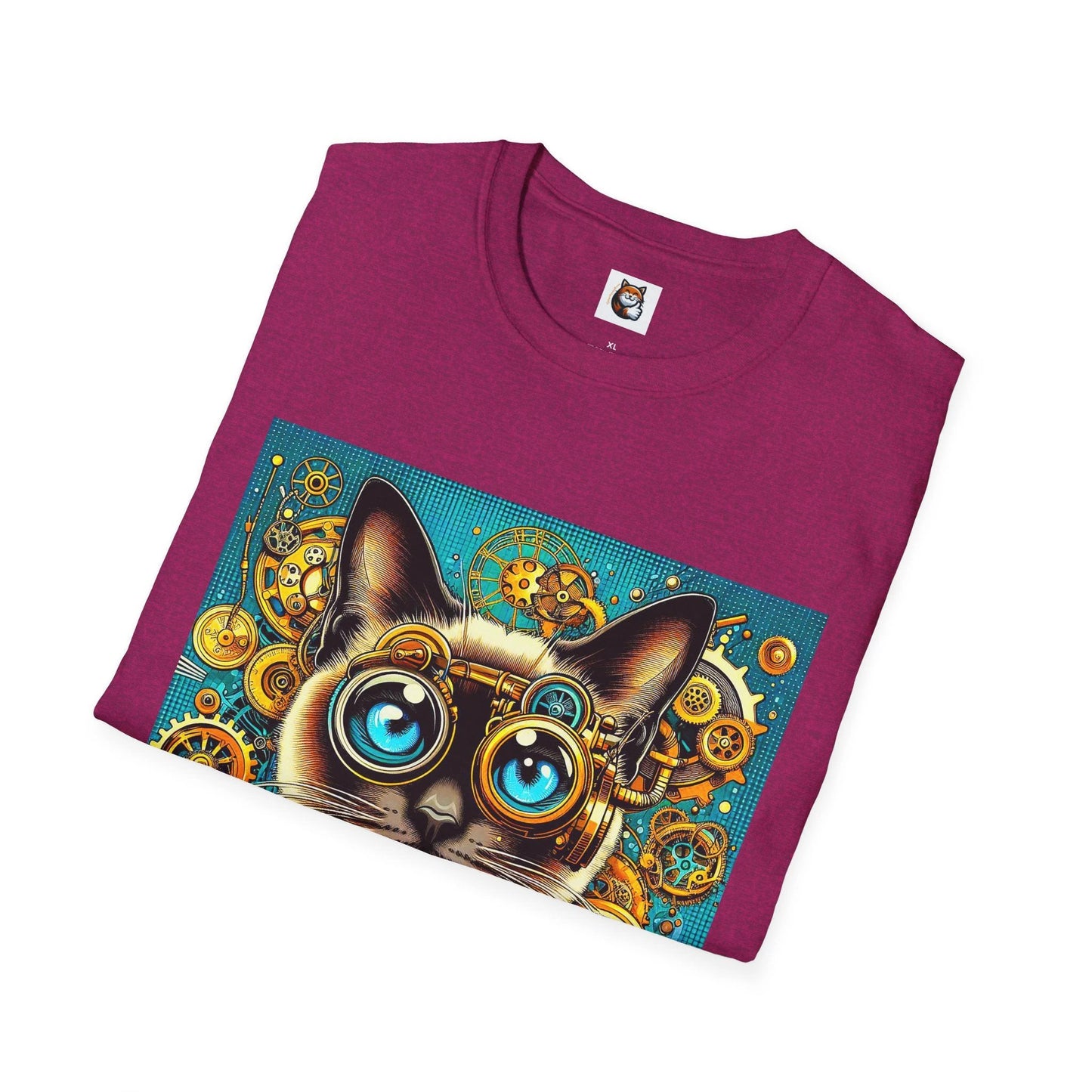 Siamese Cat steam punk by Printify