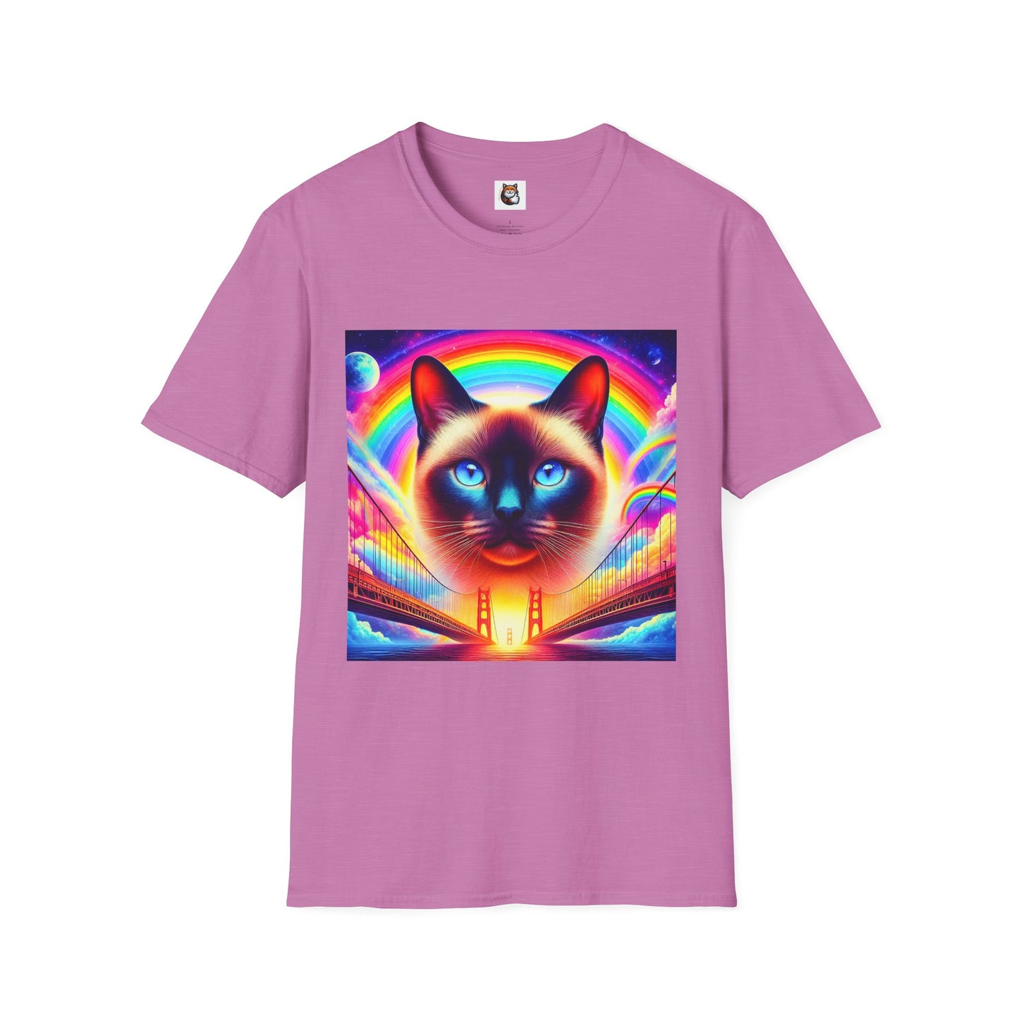 Siamese Cat floating kitty shirt