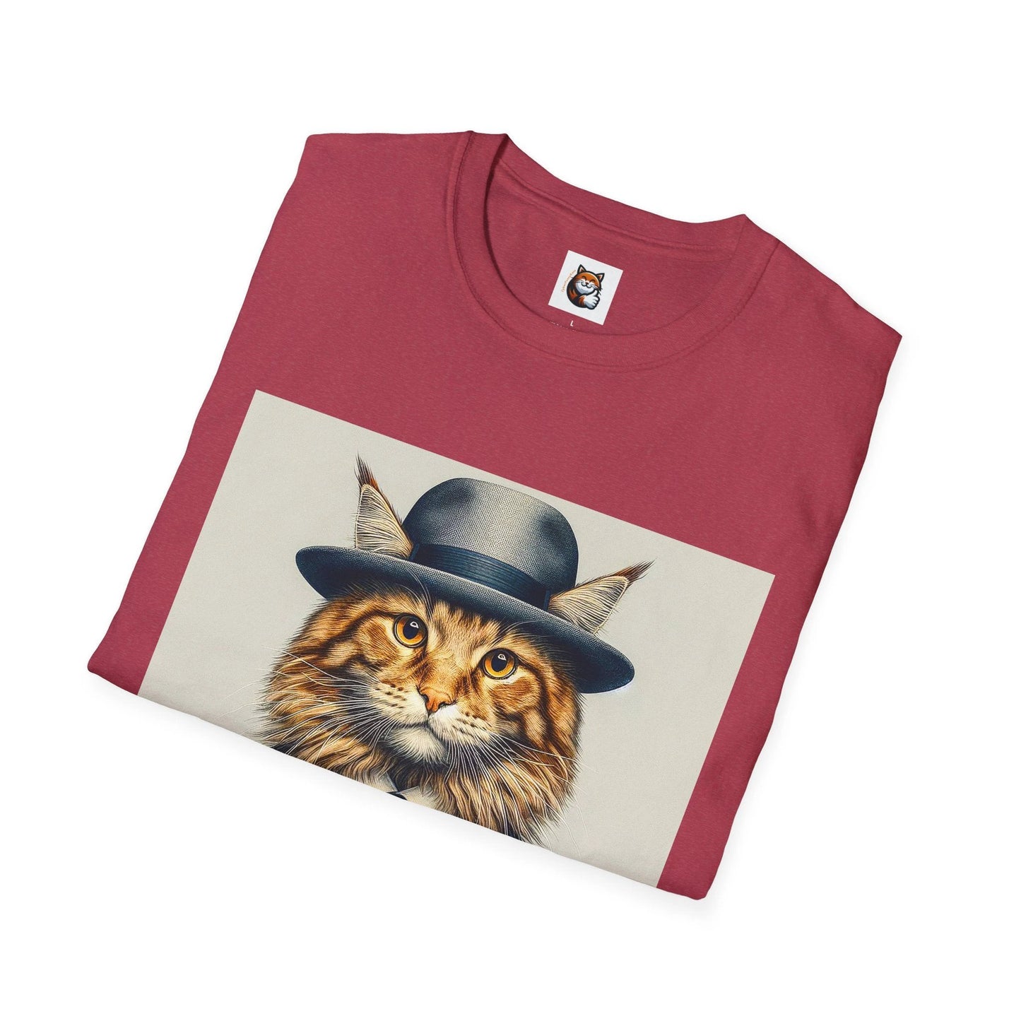 Maine Coon Unisex Softstyle T-Shirt by Printify