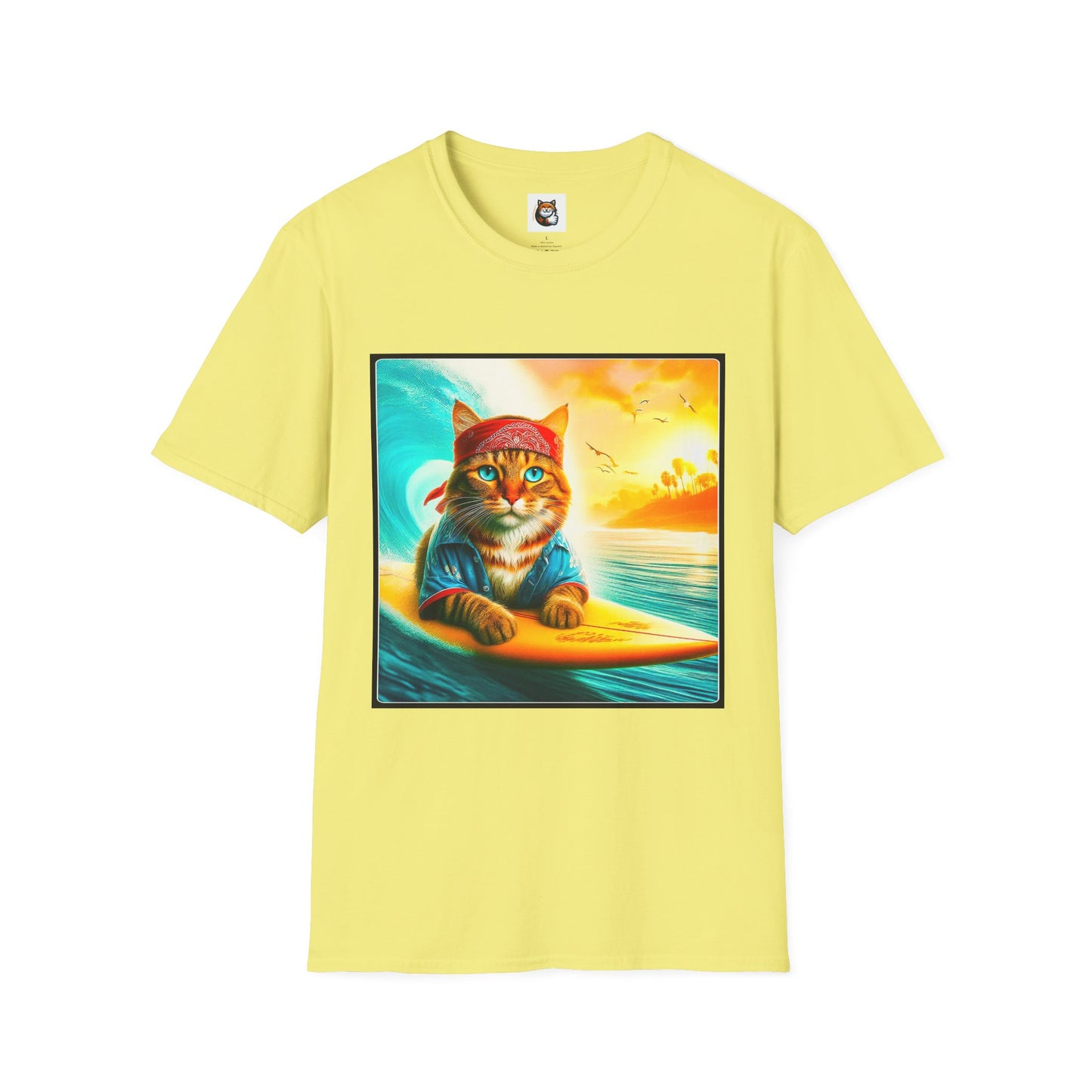 Domestic Cat Unisex Softstyle T-Shirt