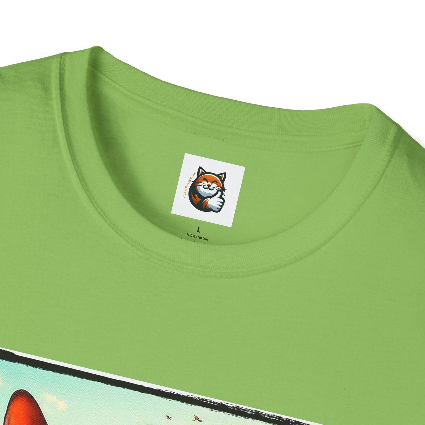 Wacky Cornish Rex Cat tiny car T-Shirt